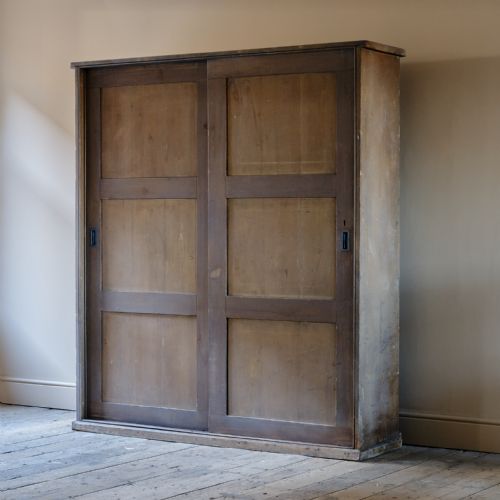 19TH CENTURY COUNTRY HOUSE WINE CUPBOARD IN ORIGINAL PAINT - ADDITIONAL PHOTO 4