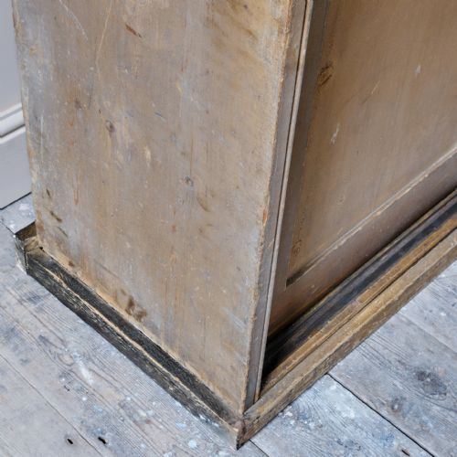 19TH CENTURY COUNTRY HOUSE WINE CUPBOARD IN ORIGINAL PAINT - ADDITIONAL PHOTO 7