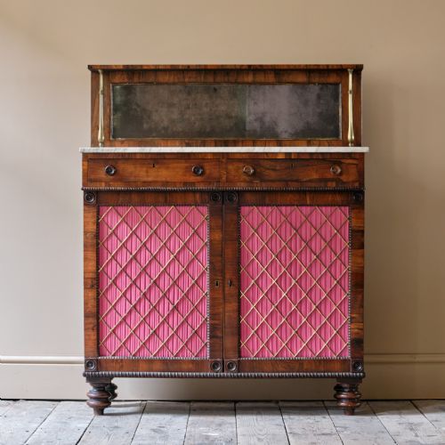 19th century william iv rosewood chiffonier - CATEGORY: ANTIQUE SIDEBOARDS - DATED 1800