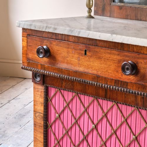 19TH CENTURY WILLIAM IV ROSEWOOD CHIFFONIER - ADDITIONAL PHOTO 6