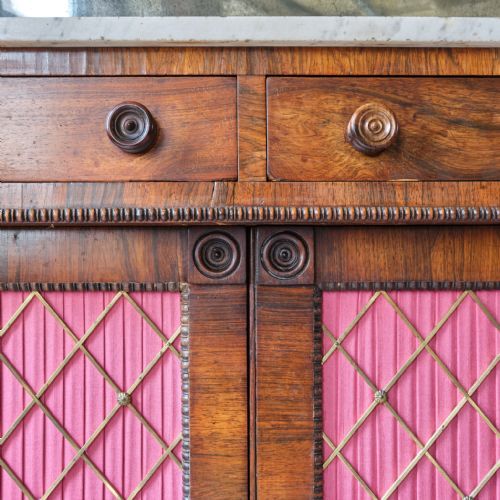 19TH CENTURY WILLIAM IV ROSEWOOD CHIFFONIER - ADDITIONAL PHOTO 8