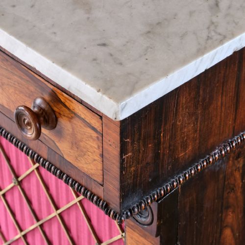19TH CENTURY WILLIAM IV ROSEWOOD CHIFFONIER - ADDITIONAL PHOTO 12