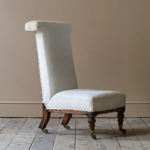 MID 19TH CENTURY SIDE CHAIR ATTRIBUTED TO HOWARD SONS - ADDITIONAL PHOTO 1