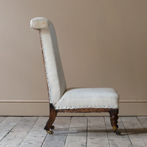 MID 19TH CENTURY SIDE CHAIR ATTRIBUTED TO HOWARD SONS - ADDITIONAL PHOTO 2