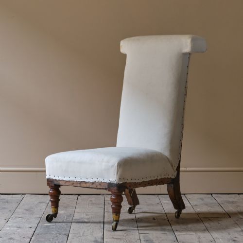 MID 19TH CENTURY SIDE CHAIR ATTRIBUTED TO HOWARD SONS - ADDITIONAL PHOTO 4
