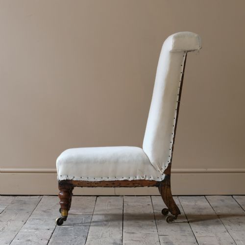 MID 19TH CENTURY SIDE CHAIR ATTRIBUTED TO HOWARD SONS - ADDITIONAL PHOTO 5