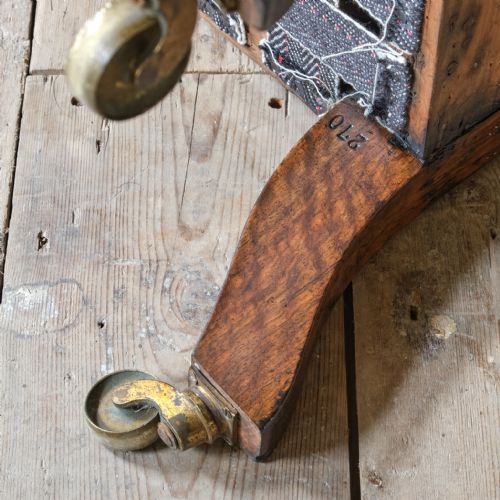 MID 19TH CENTURY SIDE CHAIR ATTRIBUTED TO HOWARD SONS - ADDITIONAL PHOTO 9