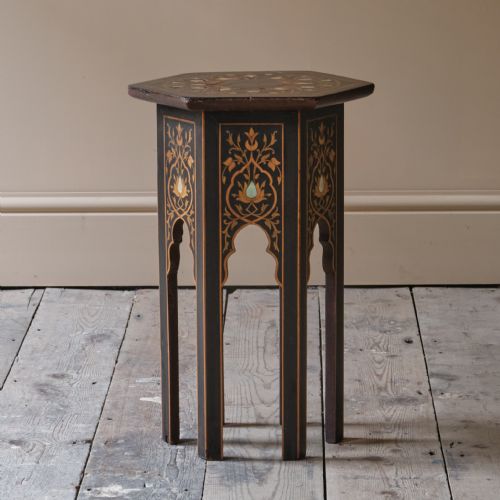 EARLY 20TH CENTURY MOORISH SIDE TABLE - ADDITIONAL PHOTO 1