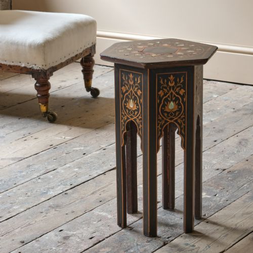 EARLY 20TH CENTURY MOORISH SIDE TABLE - ADDITIONAL PHOTO 4
