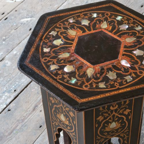 EARLY 20TH CENTURY MOORISH SIDE TABLE - ADDITIONAL PHOTO 5