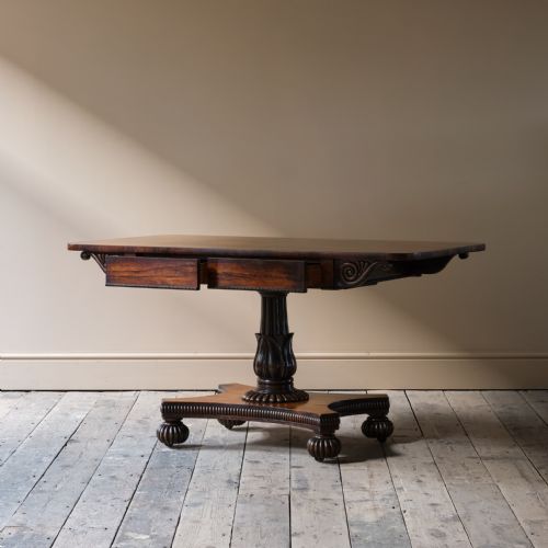 WILLIAM IV ROSEWOOD SOFA TABLE - ADDITIONAL PHOTO 1