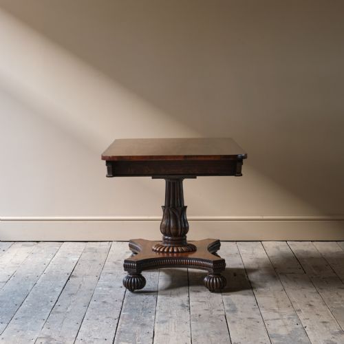 WILLIAM IV ROSEWOOD SOFA TABLE - ADDITIONAL PHOTO 4