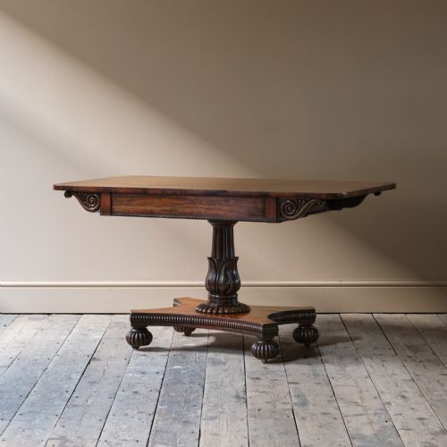 WILLIAM IV ROSEWOOD SOFA TABLE - ADDITIONAL PHOTO 5