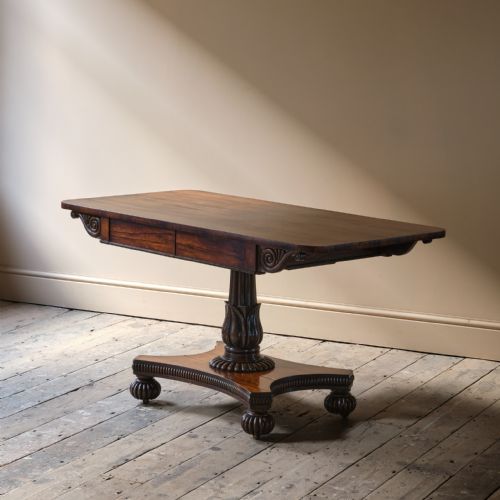 WILLIAM IV ROSEWOOD SOFA TABLE - ADDITIONAL PHOTO 6