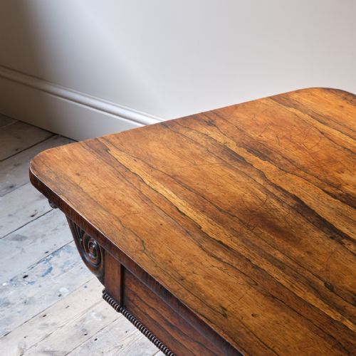 WILLIAM IV ROSEWOOD SOFA TABLE - ADDITIONAL PHOTO 7