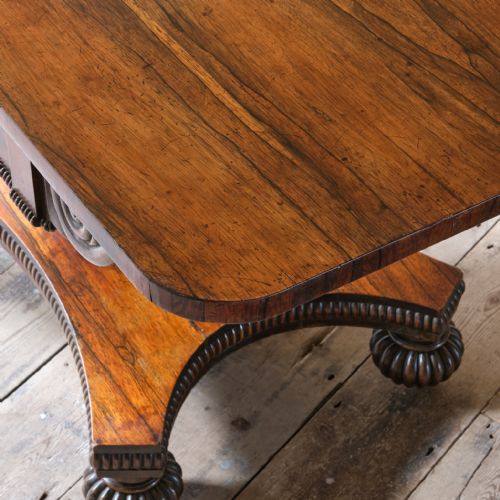 WILLIAM IV ROSEWOOD SOFA TABLE - ADDITIONAL PHOTO 8