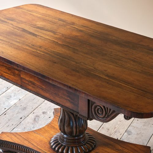 WILLIAM IV ROSEWOOD SOFA TABLE - ADDITIONAL PHOTO 9