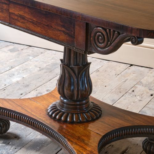WILLIAM IV ROSEWOOD SOFA TABLE - ADDITIONAL PHOTO 10