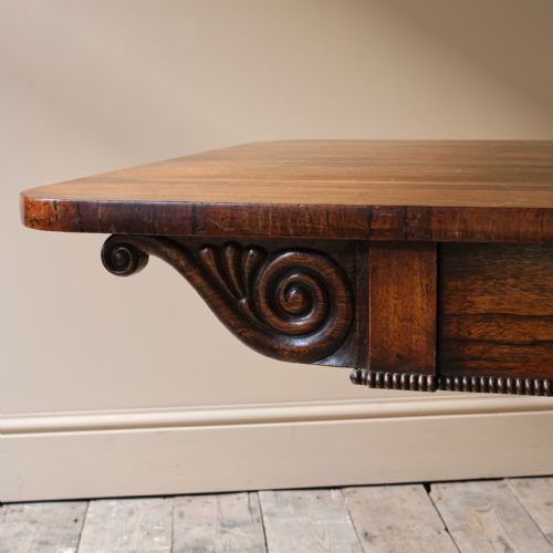WILLIAM IV ROSEWOOD SOFA TABLE - ADDITIONAL PHOTO 11
