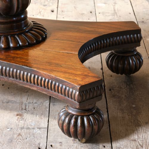 WILLIAM IV ROSEWOOD SOFA TABLE - ADDITIONAL PHOTO 16
