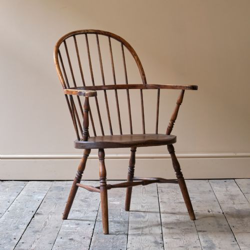 EARLY 20TH CENTURY HOOP BACK WINDSOR CHAIR - ADDITIONAL PHOTO 1