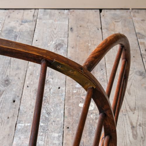 EARLY 20TH CENTURY HOOP BACK WINDSOR CHAIR - ADDITIONAL PHOTO 10