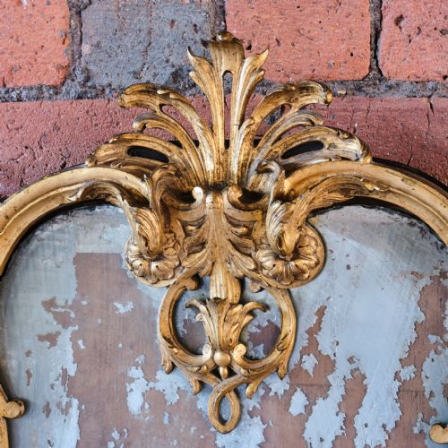 19TH CENTURY ITALIAN BAROQUE STYLE MIRROR - ADDITIONAL PHOTO 1