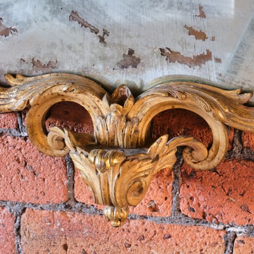 19TH CENTURY ITALIAN BAROQUE STYLE MIRROR - ADDITIONAL PHOTO 2