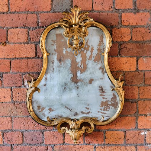 19TH CENTURY ITALIAN BAROQUE STYLE MIRROR - ADDITIONAL PHOTO 5