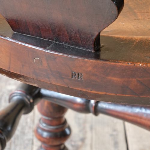 MID 19TH CENTURY DESK CHAIR C1857 - ADDITIONAL PHOTO 20