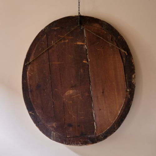 EARLY 18TH CENTURY GILT MIRROR WITH ORIGINAL MERCURY PLATE - ADDITIONAL PHOTO 1