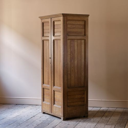 19th century house keepers cupboard in original paint - CATEGORY: ANTIQUE CUPBOARDS - DATED 19TH CENTURY