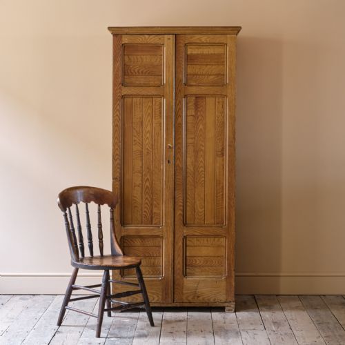 19TH CENTURY HOUSE KEEPERS CUPBOARD IN ORIGINAL PAINT - ADDITIONAL PHOTO 3