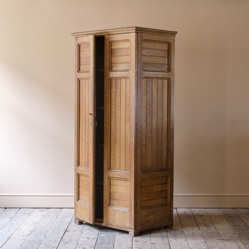 19TH CENTURY HOUSE KEEPERS CUPBOARD IN ORIGINAL PAINT - ADDITIONAL PHOTO 11