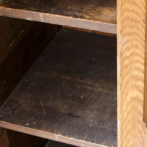 19TH CENTURY HOUSE KEEPERS CUPBOARD IN ORIGINAL PAINT - ADDITIONAL PHOTO 14