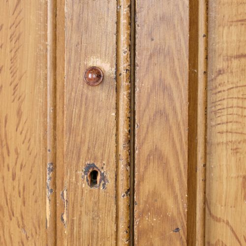 19TH CENTURY HOUSE KEEPERS CUPBOARD IN ORIGINAL PAINT - ADDITIONAL PHOTO 15