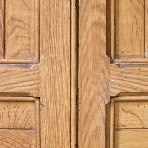 19TH CENTURY HOUSE KEEPERS CUPBOARD IN ORIGINAL PAINT - ADDITIONAL PHOTO 16