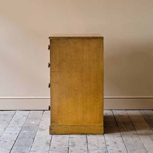 MID 19TH CENTURY PINE CHEST OF DRAWERS IN ORIGINAL PAINT - ADDITIONAL PHOTO 2