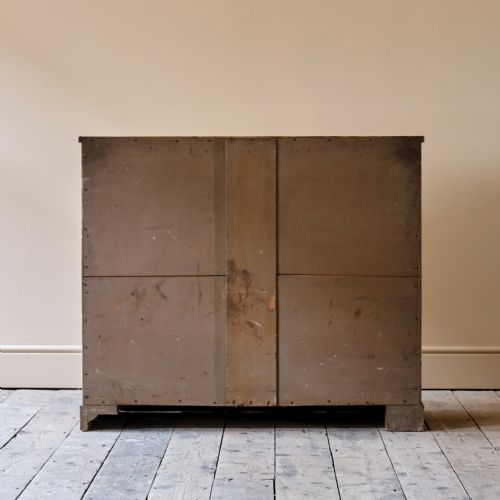 MID 19TH CENTURY PINE CHEST OF DRAWERS IN ORIGINAL PAINT - ADDITIONAL PHOTO 3