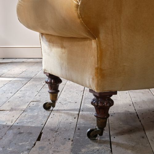 MID 19TH CENTURY COUNTRY HOUSE CHAISE LONGUE - ADDITIONAL PHOTO 8