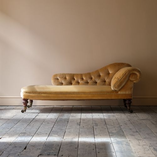 MID 19TH CENTURY COUNTRY HOUSE CHAISE LONGUE - ADDITIONAL PHOTO 12