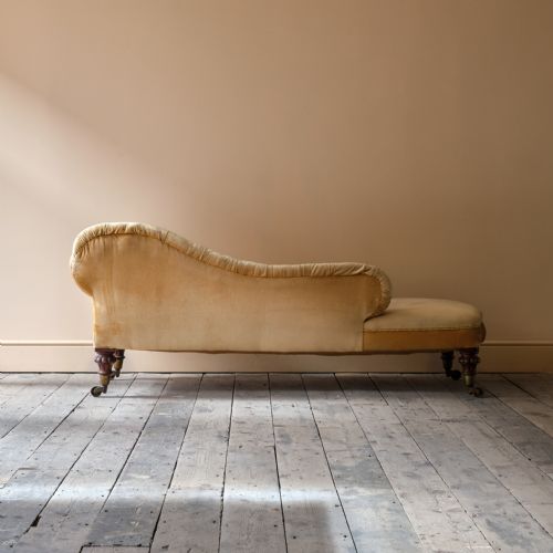 MID 19TH CENTURY COUNTRY HOUSE CHAISE LONGUE - ADDITIONAL PHOTO 14