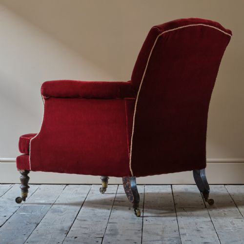 WILLIAM IV DEEP SEATED COUNTRY HOUSE ARMCHAIR - ADDITIONAL PHOTO 3