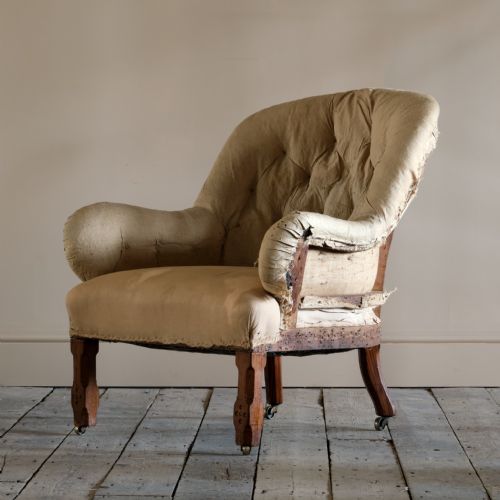 MID 19TH CENTURY ARMCHAIR ATTRIBUTED TO GILLOWS - ADDITIONAL PHOTO 3