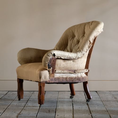 MID 19TH CENTURY ARMCHAIR ATTRIBUTED TO GILLOWS - ADDITIONAL PHOTO 4