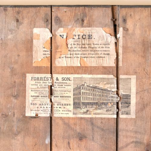 19TH CENTURY YOUNGER AND SONS PUB ADVERTISING MIRROR - ADDITIONAL PHOTO 2
