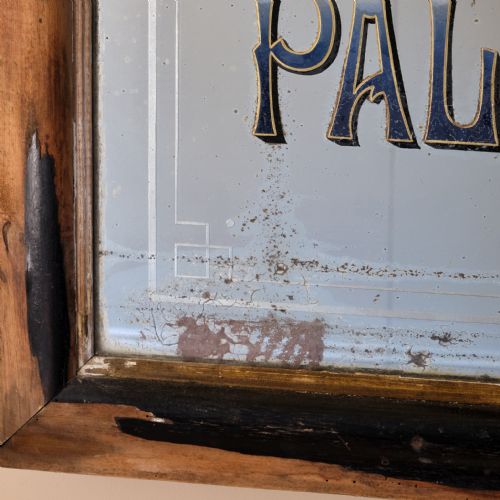 19TH CENTURY YOUNGER AND SONS PUB ADVERTISING MIRROR - ADDITIONAL PHOTO 5