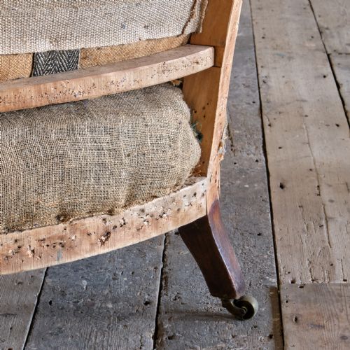 LATE 19TH CENTURY HOWARD STYLE ARMCHAIR - ADDITIONAL PHOTO 10
