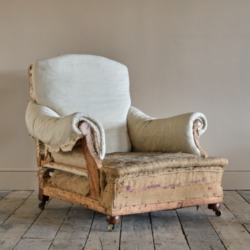 large country house armchair - CATEGORY: ANTIQUE CHAIRS - DATED 19TH CENTURY