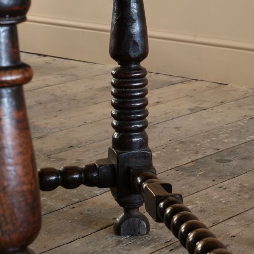 17TH CENTURY BOBBIN TURNED GATELEG TABLE - ADDITIONAL PHOTO 28